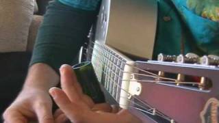 Slide Guitar Lesson 2 - A basic Slide exercise by Dan Green chords