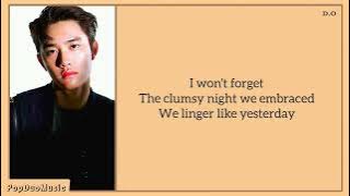 D.O (Doh Kyung Soo) - 밤에 내린 눈 (Snowfall At Night) Lyrics (English Translation) | PopDuoMusic