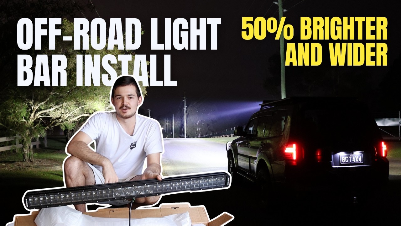 Range Rover Led Light Bar Installation How to Install Your LED Light Bar | INSANELY BRIGHT 1.4KM RANGE + Night ...