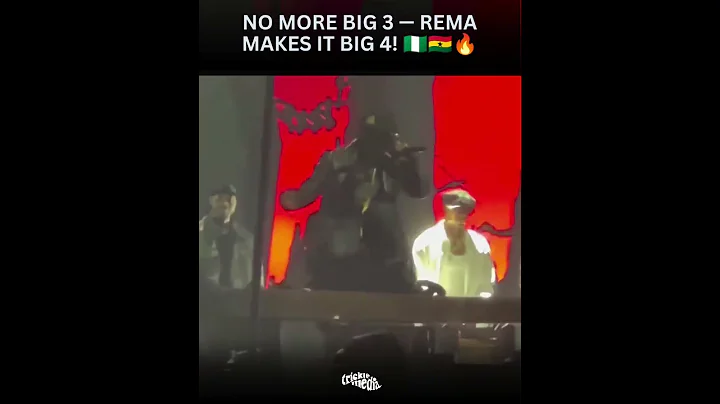 Rema Declares “Big 4” as He Performs Next to Davido, Wizkid & Burna Boy Mannequins at Accor Arena!