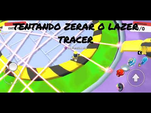 Tentei zerar o lazer tracer e olha no que deu