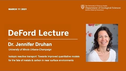 Jennifer Druhan | Isotopic reactive transport: Towards improved quantitative models