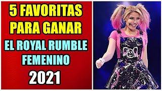 LAS 5 FAVORITAS PARA GANAR EL ROYAL RUMBLE MATCH 2021 FEMENINO