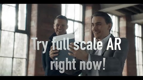 Try full-scale AR for yourself in the Unity Montreal office