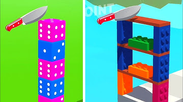 Slice It All Game! Very Satisfying and Relaxing ASMR Slicing Video NEW UPDATE