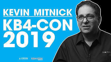 Cybercrime Magazine interviews Kevin Mitnick at KnowBe4