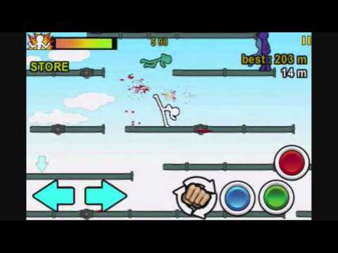 Anger of Stick 2 Jump Jump for iPhone Gameplay Video