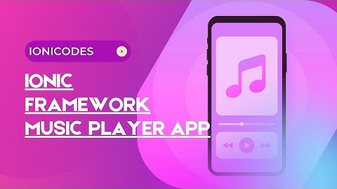 Ionic Music Player
