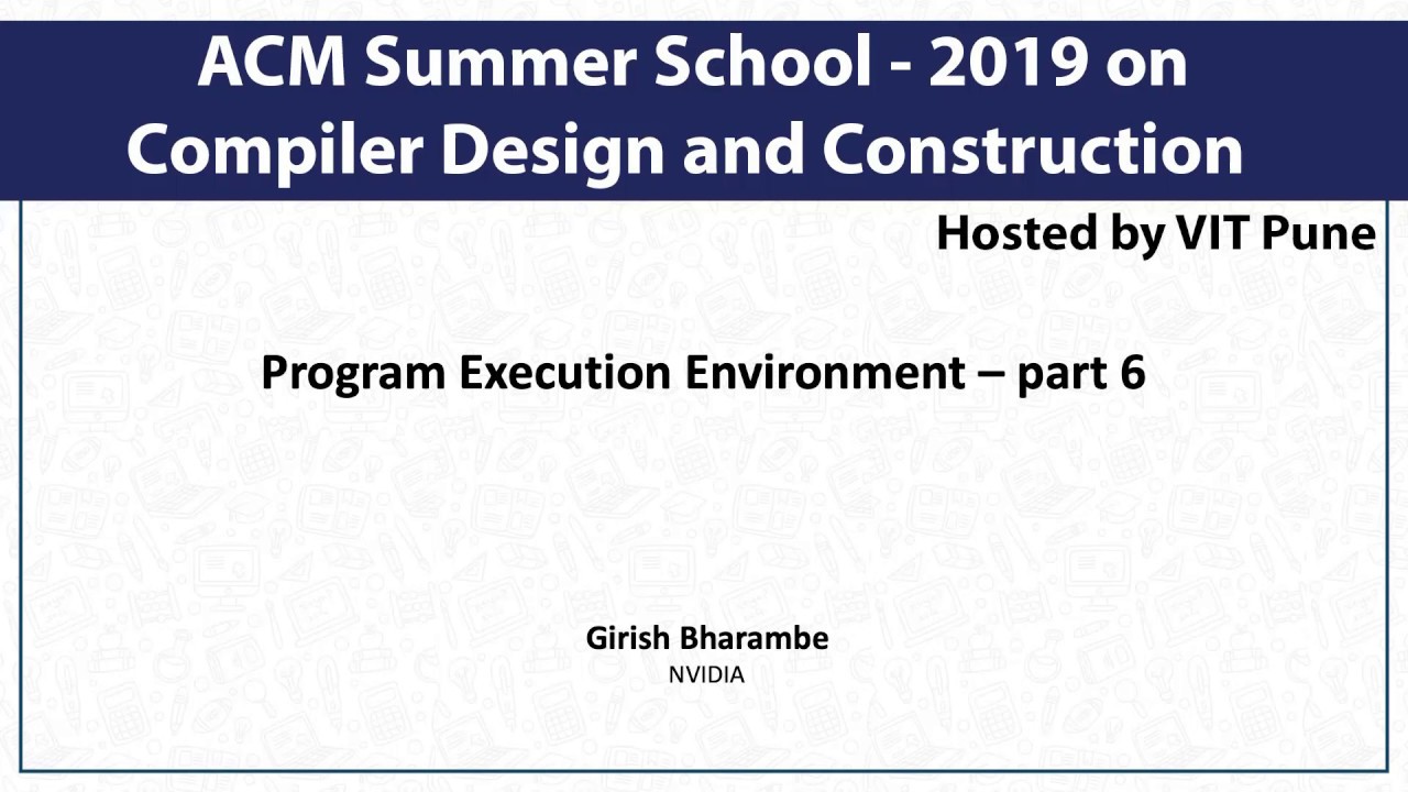 Program Execution Environment – part 6 - YouTube