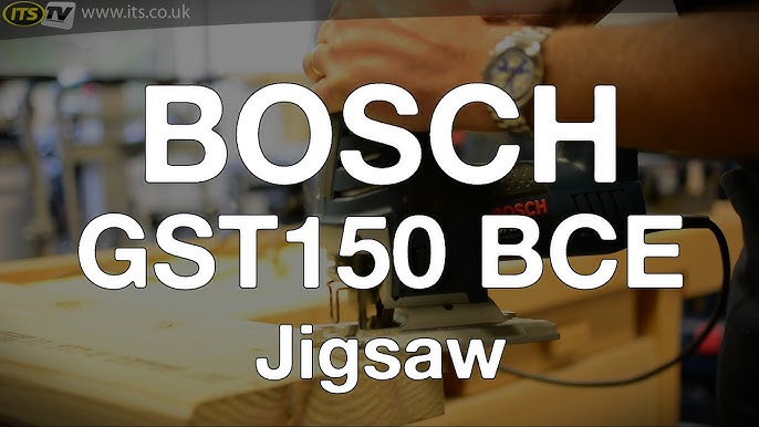 Bosch GST 150 BCE Jigsaw - YouTube
