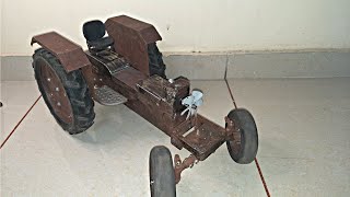 Metal RC Tractor Footrest Making | Remote Control Tractor