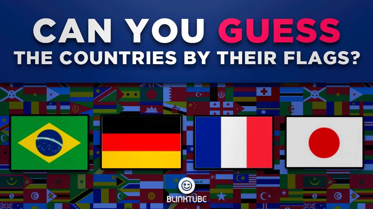 Can You Guess The Countries by Their Flag? | Flag Quiz - YouTube