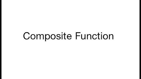 XZY.hub: Math; Composite Function with sub-question (ii) (A Level).