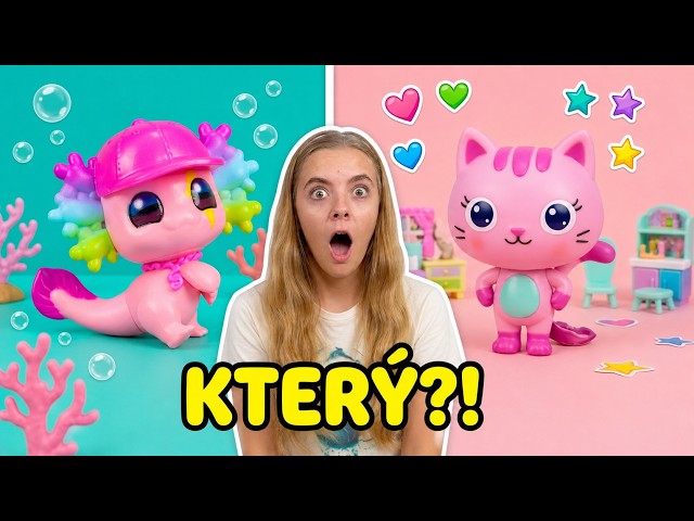 Otevírám MINI BRANDS Kawaii, Gábinka a Axolotl /LEA