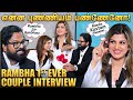       rambha 1st couple interview  indrakumar