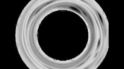 Vortices in an Accretion Disk - vortices dancing to the music of J.S.Bach
