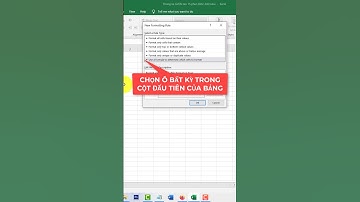 Cách tự động kẻ đường viền của bảng khi thêm dòng mới trong MS Excel #shorts
