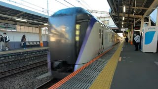 E353系(特急あずさ･富士回遊13号) 西八王子駅通過