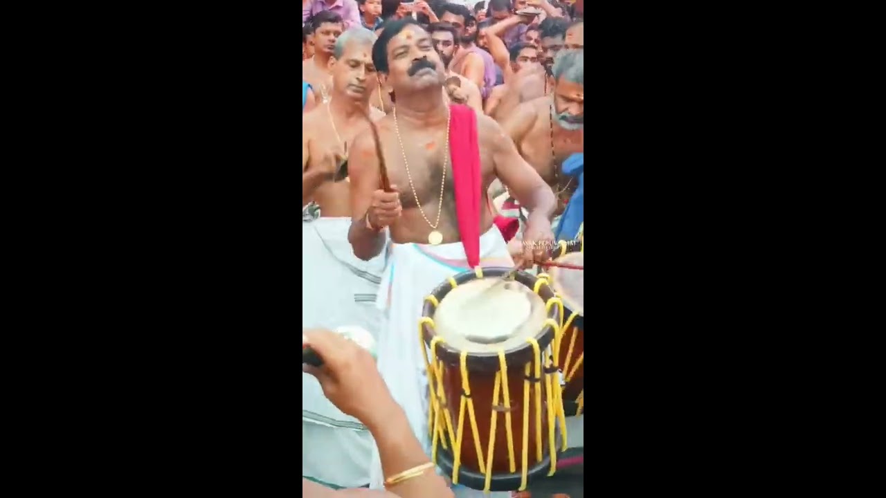 Peruvanam satheesh marrar pandi melam melamkerala