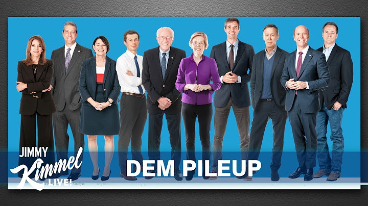 Jimmy Kimmel on Democratic Debate