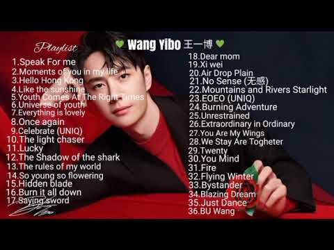 [Playlist] Wang Yibo 王一博 | 36 éxitos para disfrutar 💚🫶