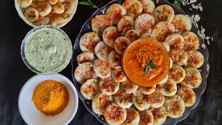 Mini Veg Uttapam | Spicy Onion and Tomato  Uttapam Shots | मिनी उत्तपम  रेसिपी | Uttapam|