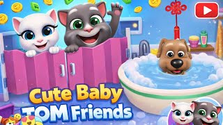 Cute Baby TOM Friends 🧡 children cartoon game kids friendly cartoon video #tomfriends #cat #gameplay screenshot 3