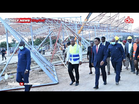 TAZAMA ALICHOKIKUTA WAZIRI MKUU BAADA YA KUKAGUA UJENZI WA SOKO LA MACHINGA DODOMA 