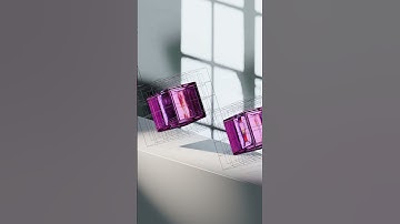 Thee mesmerizing effect of color-changing cubes in this #blenderanimation