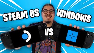 Windows SteamDeck Performance! Is Windows Better than SteamOS