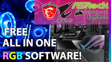 How to control RGB lights in PC! How to GET ALL RGB