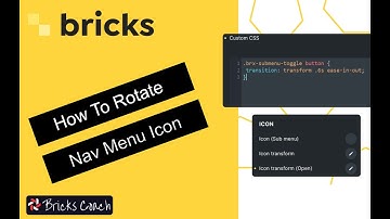 Rotate Bricks Builder Menu Icon #shorts #bricksbuilder
