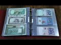 word banknotes collection