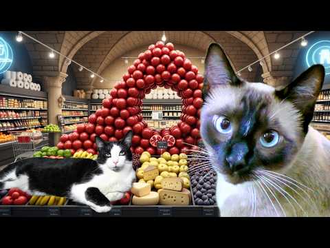 Cats Talk About Food Prices Cat Voice Over Meme