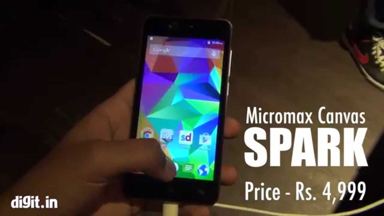 Micromax Canvas Spark - First Impressions