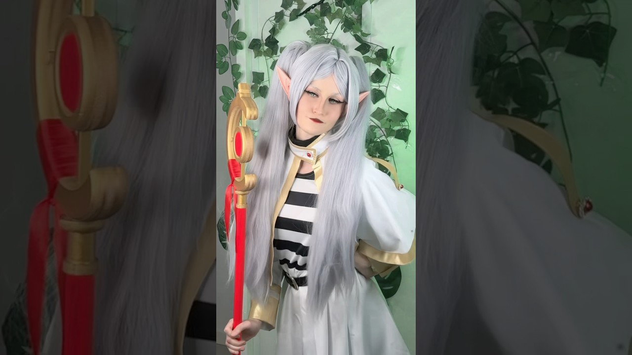 Frieren is here 💚👀 #cosplay #anime