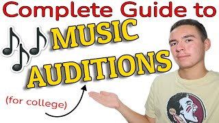 Complete Guide to College Music Auditions