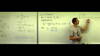 Lecture 24 . Hopf Algebras and Combinatorics (Federico Ardila)