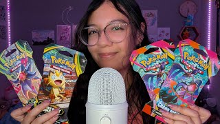 🎀 ASMR Opening Pokemon Card Packs After Months of Scalpers Personally Offending Me 🎀