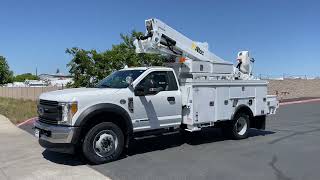 2017 Ford F550 4x4 Altec AT40M Articulated Bucket Truck for Sale