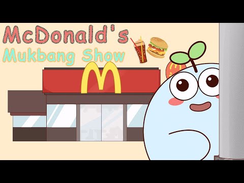 🍔McDonald's Mukbang Show is here! Which one is your favorite to eat?🍟🍿【Little Munchy Puff】