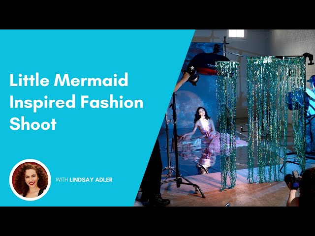 Little Mermaid Inspired Fashion Shoot | 5 Light Setup - YouTube Little Mermaid Inspired Fashion Shoot | 5 Light Setup - YouTube