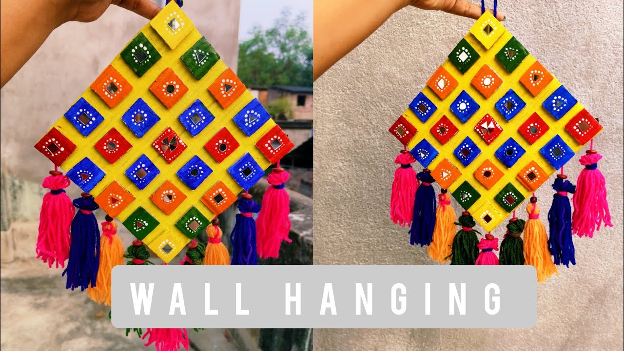 Wall Hanging Craft ideas // Easy Cardboard Craft ideas // DIY Wall