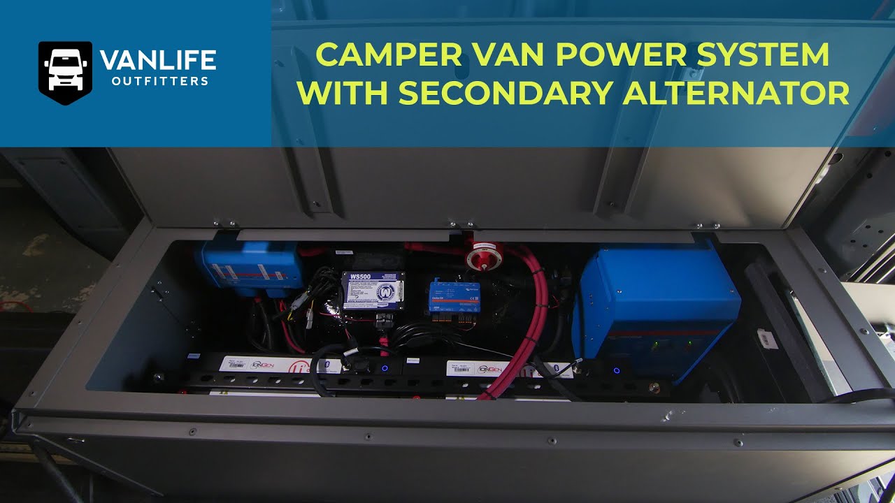 camper-van-secondary-alternator-electrical-system-tour-youtube