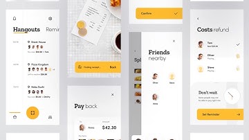 Best 20 Example UI/UX Design For Mobile App | Food App Design