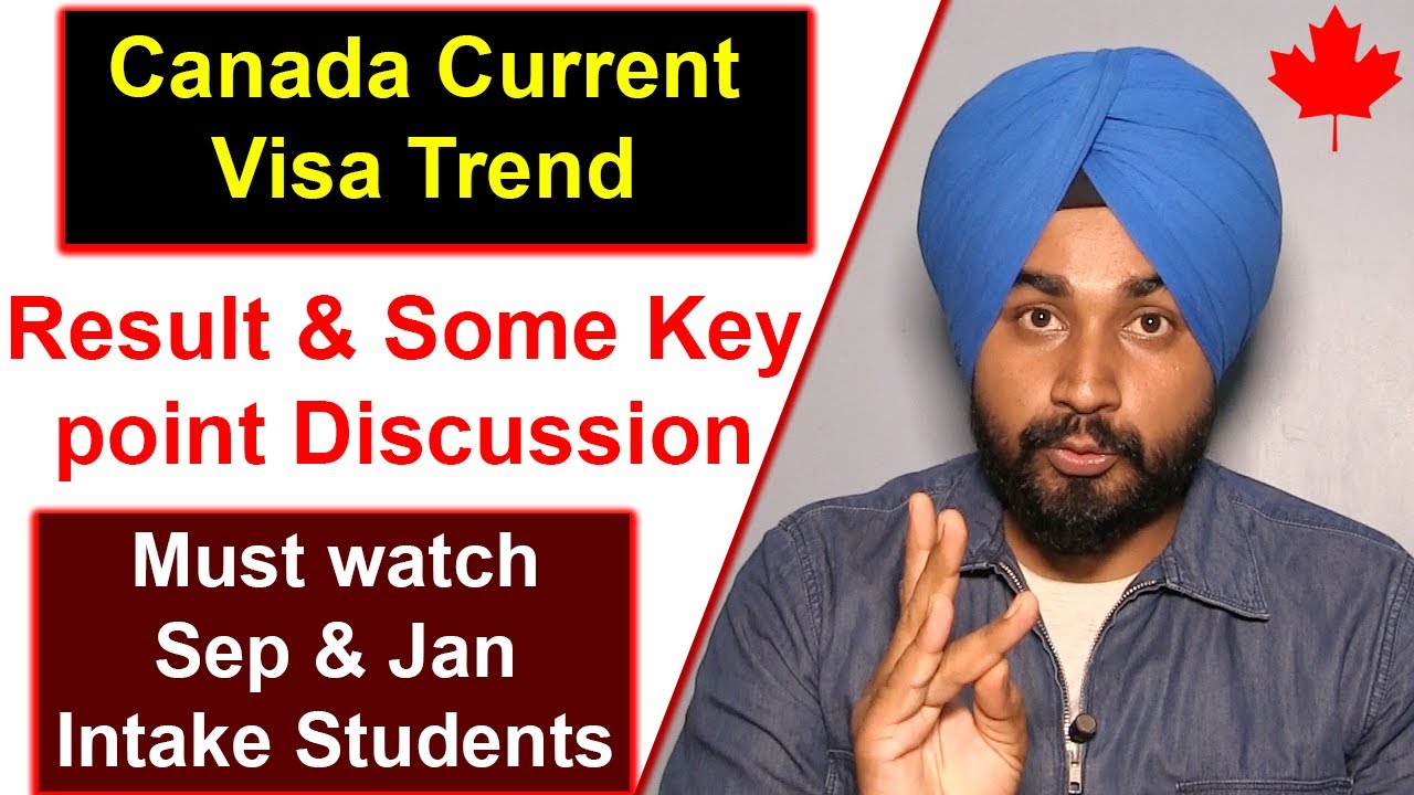 Canada Visa Current Trend l Some Important Key point for Sep & Jan ...