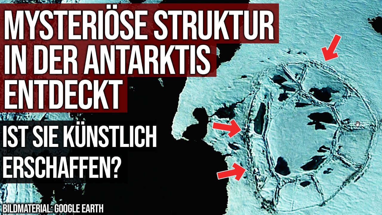 Mysteriöse Struktur in der Antarktis entdeckt - Ist sie künstlich erschaffen?