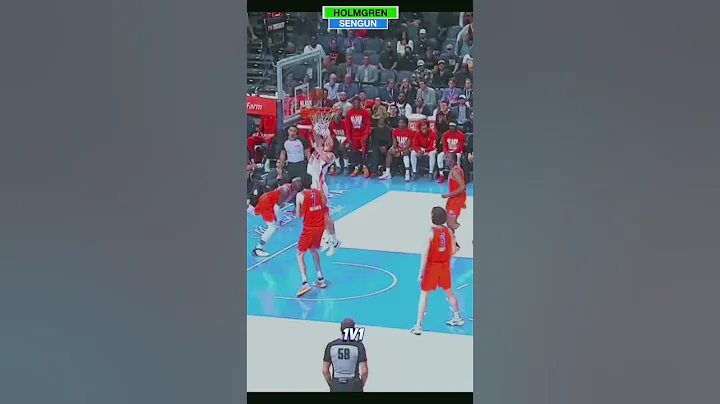 1V1 | HOLMGREN and SENGUN playing some smart big-man basketball #shorts - DayDayNews