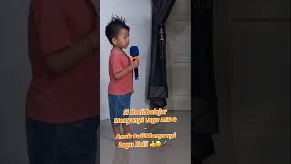 Si kecil Belajar Lagu LEDO - Anak Bali menyanyikan Lagu Kaili 👍😊🎼🎤