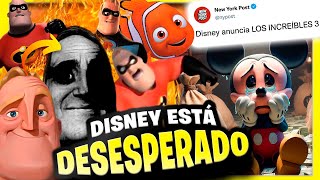 Disney Hará Los Increíbles 3 Y Buscando A Nemo 2 Para Salvarse De La Quiebra 🤣 Pánico Total